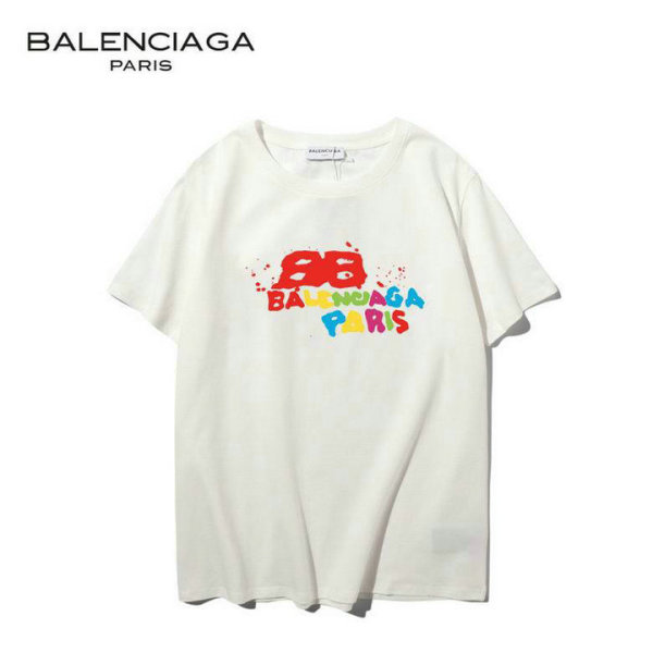 Balenciaga Short Round Collar T-shirt S-XXL (9)