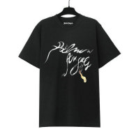 Palm Angels Short Round Collar T-shirt S-XL (37)