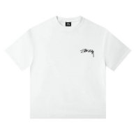 Stussy Short Round Collar T-shirt S-XL (30)