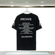 Balenciaga Short Round Collar T-shirt S-XXL (11)