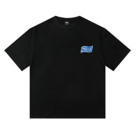 Stussy Short Round Collar T-shirt S-XL (26)