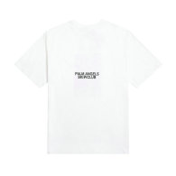 Palm Angels Short Round Collar T-shirt S-XL (4)