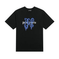 Palm Angels Short Round Collar T-shirt S-XL (8)