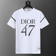 Dior Short Round Collar T-shirt M-XXXL (2)