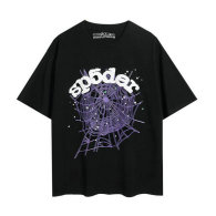 Sp5der Short Round Collar T-shirt S-XL (7)