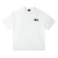 Stussy Short Round Collar T-shirt S-XL (29)