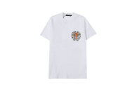 Chrome Hearts Short Round Collar T-shirt S-XL (26)