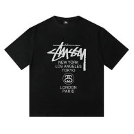 Stussy Short Round Collar T-shirt S-XL (27)