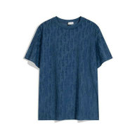 Dior Short Round Collar T-shirt S-XL (17)