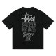 Stussy Short Round Collar T-shirt S-XL (43)