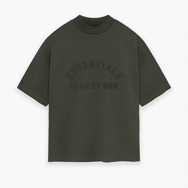 Fear Of God Short Round Collar T-shirt S-XL (46)