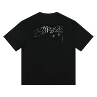 Stussy Short Round Collar T-shirt S-XL (24)