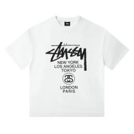 Stussy Short Round Collar T-shirt S-XL (4)
