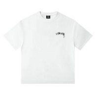 Stussy Short Round Collar T-shirt S-XL (14)