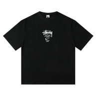 Stussy Short Round Collar T-shirt S-XL (28)