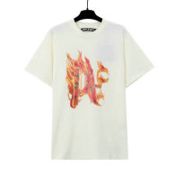 Palm Angels Short Round Collar T-shirt S-XL (35)
