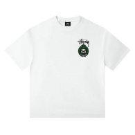 Stussy Short Round Collar T-shirt S-XL (34)