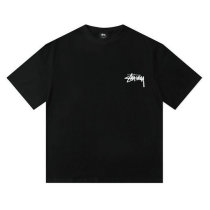 Stussy Short Round Collar T-shirt S-XL (35)