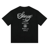Stussy Short Round Collar T-shirt S-XL (40)