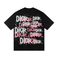 Dior Short Round Collar T-shirt S-XL (16)