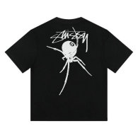 Stussy Short Round Collar T-shirt S-XL (47)
