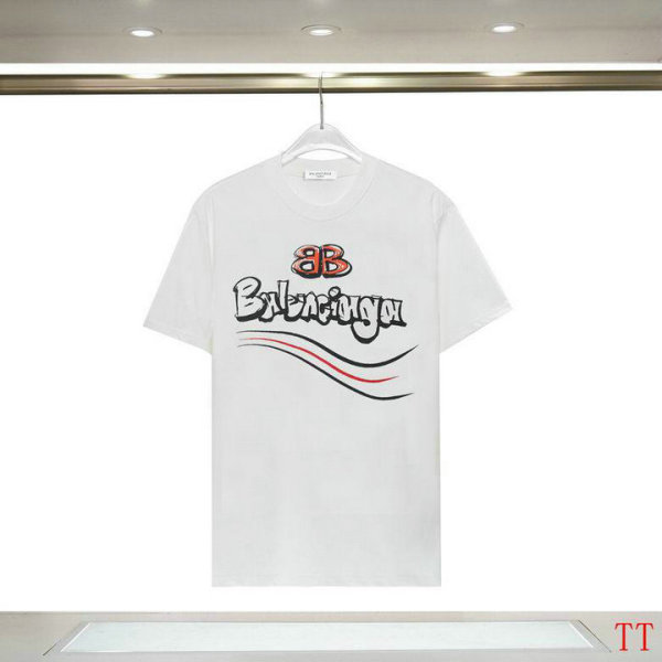 Balenciaga Short Round Collar T-shirt S-XXL (16)