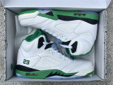 Authentic Air Jordan 5 “Lucky Green” WMNS