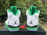 Authentic Air Jordan 5 “Lucky Green” WMNS