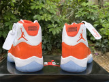 Perfect Air Jordan 11 White/Orange