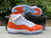 Perfect Air Jordan 11 White/Orange