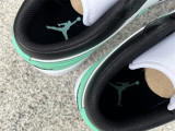 Authentic Air Jordan 1 Low “Green Glow”