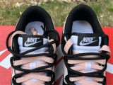 Authentic Nike Dunk Low White/Black/Pink