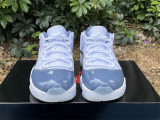 Authentic Air Jordan 11 Low “Diffused Blue”