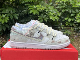 Authentic Nike Dunk Low Neutral Grey/Black/Brown