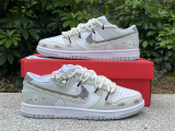 Authentic Nike Dunk Low Neutral Grey/Black/Brown