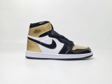 Authentic Air Jordan 1 “Gold Toe” (WMNS)