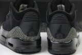 Authentic Air Jordan 3 Black