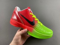 Authentic Nike Kobe 6 Protro Red/Black/Electric Green