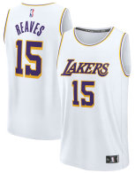 Men's Los Angeles Lakers Austin Reaves Fanatics White Fast Break Replica Player Jersey - Association Edition
