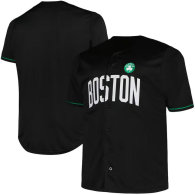 Men's Boston Celtics Profile Black Big & Tall Pop Jersey