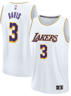 Men's Los Angeles Lakers Anthony Davis Fanatics White Fast Break Replica Player Jersey - Association Edition