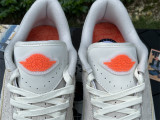 Authentic Shelflife x Air Jordan 2 Low White/Sail/Light Bone/Bright Mandarin