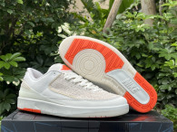 Authentic Shelflife x Air Jordan 2 Low White/Sail/Light Bone/Bright Mandarin