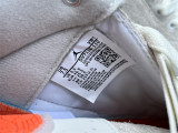 Authentic Shelflife x Air Jordan 2 Low White/Sail/Light Bone/Bright Mandarin