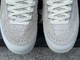 Authentic Shelflife x Air Jordan 2 Low White/Sail/Light Bone/Bright Mandarin