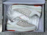 Authentic Shelflife x Air Jordan 2 Low White/Sail/Light Bone/Bright Mandarin