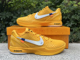 Authentic Nike Kobe 6 Yellow