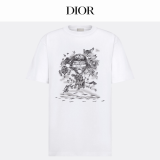 Dior Short Round Collar T-shirt XS-L (32)