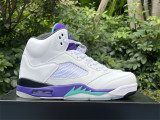 Authentic Air Jordan 5 Retro Grape