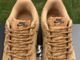 Authentic Nike Air Force 1 Flax/Gum Light Brown